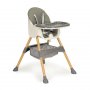 ECO TOYS Stolica za hranjenje 2u1 GRAY - slika 2