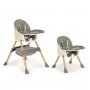 ECO TOYS Stolica za hranjenje 2u1 GRAY - slika 1