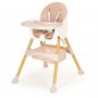 ECO TOYS Stolica za hranjenje 2u1 PINK - slika 2
