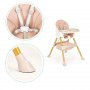 ECO TOYS Stolica za hranjenje 2u1 PINK - slika 3