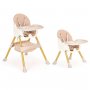 ECO TOYS Stolica za hranjenje 2u1 PINK - slika 1
