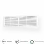 BBLINK ERA Žaluzina 4513RP Bela (455x133 mm) - slika 1