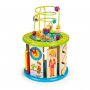 ECO TOYS Drvena edukativna kocka sa igračkama - slika 2