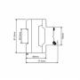 Biton Electronics FID sklopka 25/0.03A 4P BITON RCA-4 - slika 3