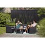 KETER Baštenska garnitura Marie 2 seater , grafit - slika 1