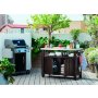 KETER Sto mobilni Unity XL 207L, grafit - slika 2