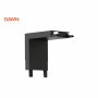 DAWN Magnetic slim konektor plafon-zid crni (26-A-LV) - slika 1