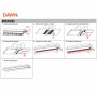 DAWN Led profil LL-ALP071 komplet sivi - slika 2