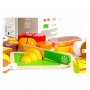 ECO TOYS Drvene namirnice za seckanje 23 dela - slika 2