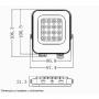 LENSLUX LED reflektor IK03 10 W 6500K - slika 2