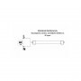 DAWN LED cev T8 18W 3000K 1800lm jednostrana - slika 2