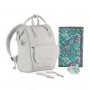 KINDERKRAFT Ranac za mame TREASURE PACK GREY - slika 1