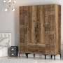 HANAH HOME Garderober Kumsal PTP Walnut - slika 3