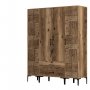 HANAH HOME Garderober Kumsal PTP Walnut - slika 5