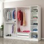 HANAH HOME Garderober Kale 190 White v2 - slika 2