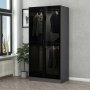HANAH HOME Garderober Kale Glass Anthracite 190 - slika 1