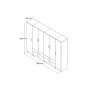 HANAH HOME Garderober GRD0801 - slika 4