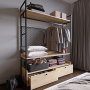 HANAH HOME Garderober Ozgu L605 - slika 2