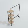 HANAH HOME Garderober Istinye L654 - slika 5