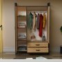 HANAH HOME Garderober Athena - slika 2