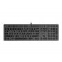 A4 TECH FX60 Scissor Switch Backlit USB US siva tastatura - slika 4
