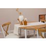 HANAH HOME Trpezarijski sto i stolice Oliver Oak White - slika 3