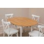 HANAH HOME Trpezarijski sto i stolice Oliver White Oak - slika 5