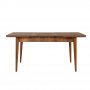 HANAH HOME Trpezarijski set Vina Walnut Anthracite - slika 5