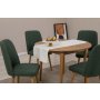 HANAH HOME Trpezarijski sto i stolice Vina 1070 Atlantic Pine Green - slika 3