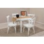 HANAH HOME Trpezarijski sto i stolice Oliver White - slika 2