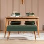 HANAH HOME Trpezarijski set Vina 1070 3 AtlanticGreen - slika 1