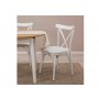 HANAH HOME Trpezarijski sto i stolice Oliver White, Oak - slika 2