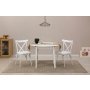 HANAH HOME Trpezarijski sto i stolice Oliver - White - slika 1