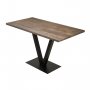 HANAH HOME Trpezarijski sto Sun Table Walnut - slika 1