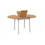 HANAH HOME Trpezarijski sto Oliver Oak White - slika 4