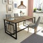 HANAH HOME Trpezarijski sto Alin Black - slika 1