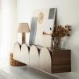 HANAH HOME TV polica Mesta Walnut - slika 3