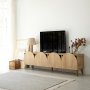 HANAH HOME TV polica Mesta Oak v2 - slika 1