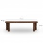 HANAH HOME TV polica Ida Walnut - slika 4