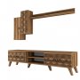 HANAH HOME TV polica Class S Walnut - slika 5
