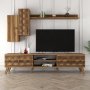 HANAH HOME TV polica Class S Walnut - slika 1