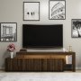 HANAH HOME TV polica Beliz Walnut - slika 1