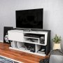 HANAH HOME TV polica Raca White Black - slika 3