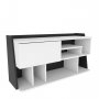 HANAH HOME TV polica Raca White Black - slika 4