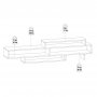 HANAH HOME TV polica Zenn Baroque - slika 5