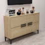 HANAH HOME TV polica Ctn Sapphire Oak - slika 2