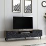 HANAH HOME TV polica Cavelli Walnut - slika 1