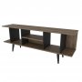 HANAH HOME TV polica Akya Walnut Black - slika 5