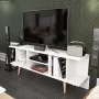 HANAH HOME TV polica Akya White - slika 4