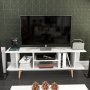 HANAH HOME TV polica Akya White - slika 1